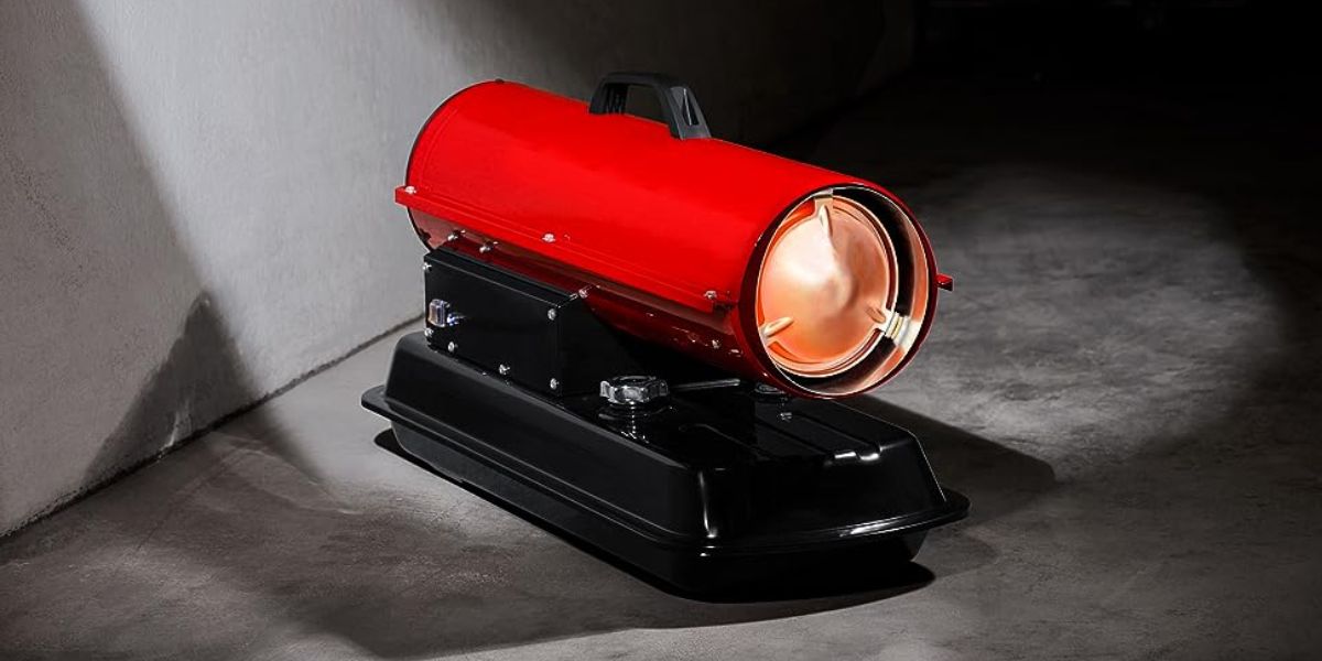 canon à air chaud fioul